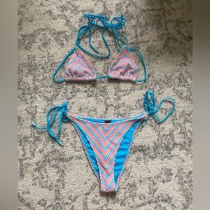 Triangl bathing suit Never worn xs top large bottoms